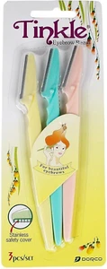 Dorco Tinkle Eyebrow Shaper, Pack of 3 - Picture 1 of 10