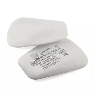 3M 5925 Particulate Filter P2 - 1 Pair - Replacement Filters for 6000/7500/7800 - Picture 1 of 4
