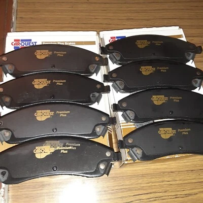 2 Carquest GMD1019A Premium Plus Semi Metallic Front Brake Pads Cadillac CTS H2 - Image 1 of 3
