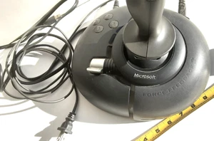 Microsoft SideWinder Force Feedback 2 joystick computer video game - Picture 1 of 6