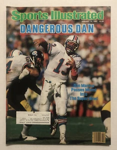 1-14-1985 SPORTS ILLUSTRATED DANGEROUS DAN MARINO PASSES MIAMI TO SUPER BOWL HOF - Picture 1 of 1