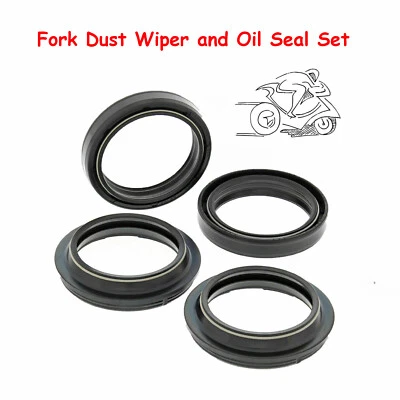 Fork Oil &Dust Wiper Seal Set For Ducati Monster 1200 14-17 / Monster 796 12-14 - Image 1 of 4