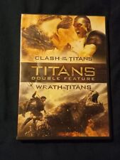 Clash Of The TItans Wrath Of The Titans Double Feature DVD 2 Disc Set