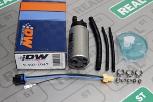 DeatschWerks DW400 415lph Fuel Pump Kit 15-17 Ford Mustang V6 GT 5.0L Coyote - Picture 1 of 9