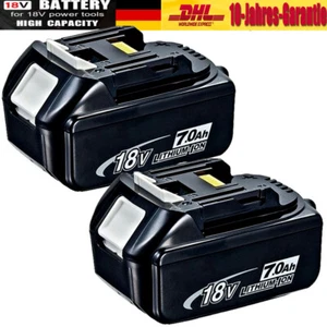2  - 18V/7,0Ah für Makita Akku BL1860B- 2er Set - 197422-4 BL1850 BL1830 - Bild 1 von 57