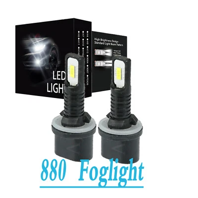 Kit de bombilla antiniebla LED blanca súper brillante para Dodge Durango 1998-2000 2 piezas 6000 k Foto 1 de 4