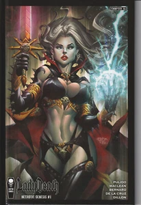 LADY DEATH: NECROTIC GENESIS #1 Hardcover Edition ~ Kickstarter - Picture 1 of 2