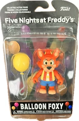 Figura de juguete exclusiva Five Nights At Freddy’s Balloon Foxy Walmart 2023 FNAF Foto 1 de 4