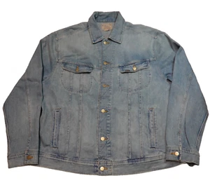 Giacca camionista vintage anni 90 Polo Ralph Lauren tipo 3 XXL denim lavaggio leggero - Foto 1 di 19