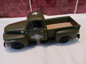 Maisto Ford F1 Pickup 1948 Militär Grün Modellauto Sammler Neuwertig  - Bild 1 von 6