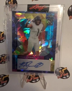 LEAF VIVID Noah Sewell Rookie RC Auto SP 1/1 PROOF Ducks CHICAGO BEARS RC - Picture 1 of 2
