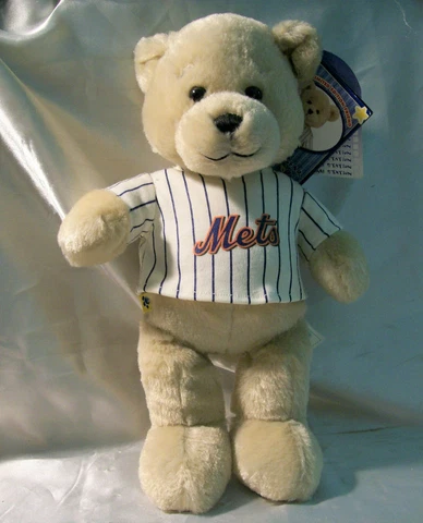 NY Mets 2010 Build A Bear 12” Plush CitiField Original Tags Cover