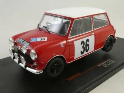 IXO Mini Cooper S #36 Fall RAC Rallye 1965 1/18 18RMC065C - Immagine 1 di 3