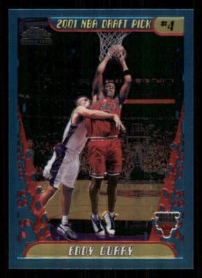 2001-02 Topps Chrome #132 Eddy Curry RC - Image 1 of 2