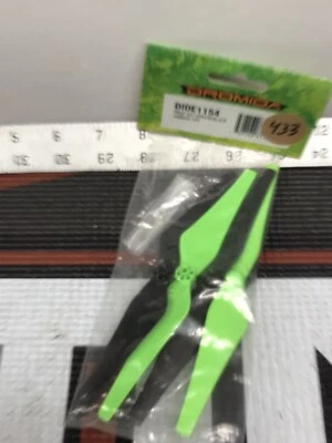 Dromida DIDE1154 Green/Black Propeller / Prop Set(4): Ominus FPV NIP USA Shipped - Image 1 of 3