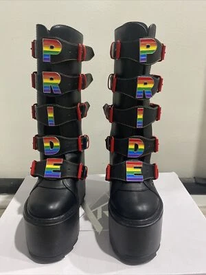 Botas de duna YRU Platform Pride talla 7 Foto 1 de 3