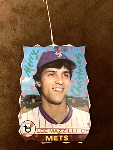 LEE MAZZILLI handmade 1979 Topps Christmas tree ornament MAZ - Picture 1 of 2