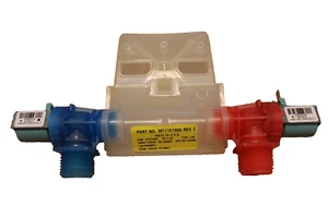 Whirlpool WTW4955HW3 Washer Water Inlet Valve Solenoid Hot Cold W11101906 OEM - Picture 1 of 2