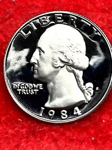 1984-S Washington Quarter Gem Quality from Proof - Picture 1 of 3