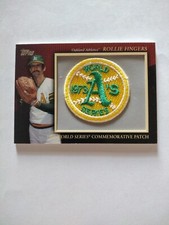 Rollie Fingers 2010 Topps Update 1973 World Series Patch