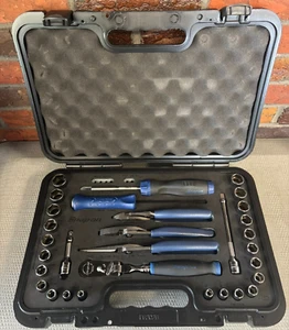 Snap-On Tools 33pc 3/8" Drive Metric SAE General Service Foam Set 233FSMBFMB - Picture 1 of 6