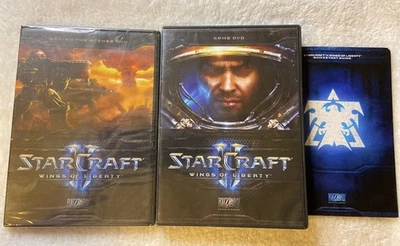 Starcraft 2 Wings of Liberty PC DVD ROM Behind The Scenes Game Case Instructions - Image 1 of 4