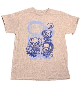 Marvel Ant-Man And The Wasp Gray And Blue T Shirt Big Boys Size Medium Funko - Picture 1 of 7