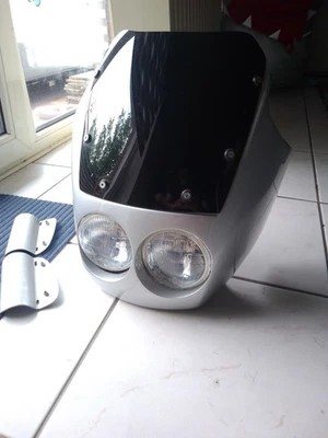 Pferrer Cockpitverkleidung mit Licht Egli RAU Moko Silber - Bild 1 von 4