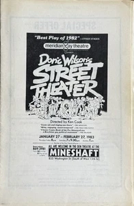 Street Theater - Off Broadway Playbill - Enero 1983 - Doric Wilson - Imagen 1 de 4