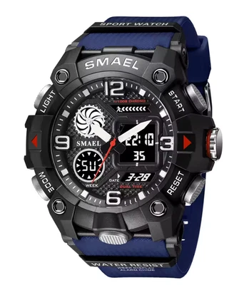 Reloj deportivo SMAEL Unisex - cuarzo LED, 30M resistente al agua,... - Imagen 1 de 4