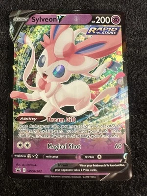 Sylveon V SWSH202 SWSH: Sword & Shield Promo Cards Holo - Image 1 of 2
