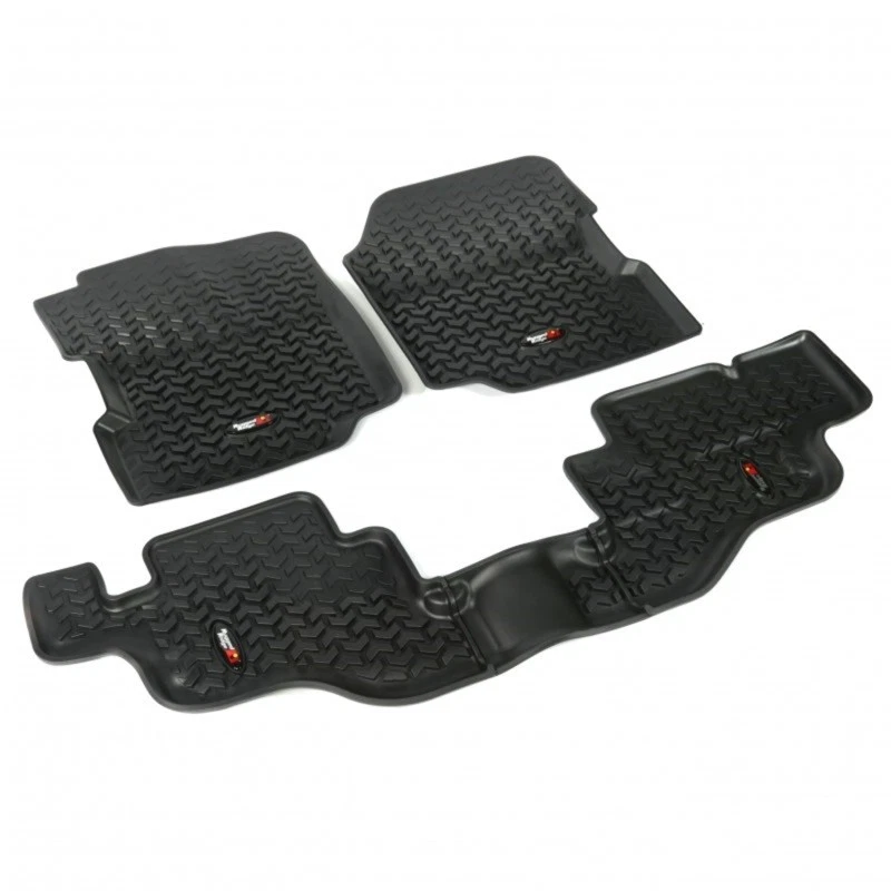 Rugged Ridge 12987.09 All‑Terrain Floor Liner Kit for 1976–95 Jeep CJ7/YJ - Image 1 of 4