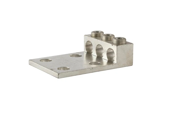 NSI INDUSTRIES 1 pc NSI 3-350L4 NEMA Panel Triple Mechanical Lug, 350 MCM ?C 6 AWG