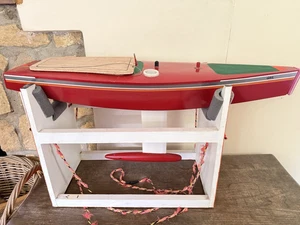 Large Vintage RC Radio Control Pond Yacht Boat - Gail 69cm - Picture 1 of 24