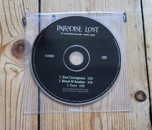 Paradise Lost Soul Courageous 3 track CD Promo Goth Rock Metal - Foto 1 di 1