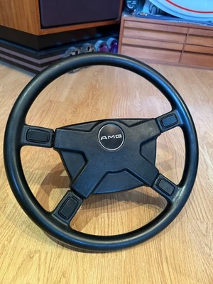AMG ATIWE PRE MERGER STEERING WHEEL HUG MERCEDES-BENZ W126 W124 560SEC 500E rare - Image 1 of 4