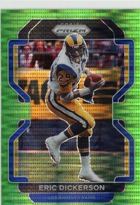 🏈 Eric Dickerson 2021 Panini Prizm Football Green Pulsar Prizm #72 - Bild 1 von 2