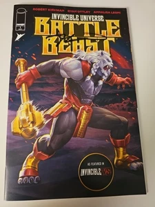 Panel Battle Beast #1 SDCC exclusivo firmado por Robert Kirkman SDCC 2025 - Imagen 1 de 3