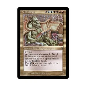 WOTC MtG Legends Nicol Bolas (R) Fair - Picture 1 of 1