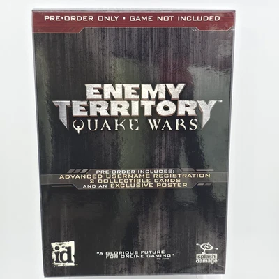 Enemy Territory: Quake Wars (Pre-order), 2007, Small Box, New & Sealed - Image 1 of 4