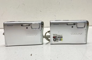 Nikon COOLPIX S50c 7.2MP Compact Digital Camera Set of 2 (For Parts or Repair) - Picture 1 of 6