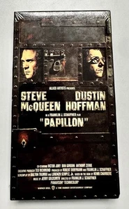 Papillon VHS Video Steve McQueen Dustin Hoffman New Factory Sealed - Picture 1 of 3