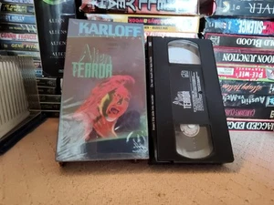 ALIEN TERROR VHS MPI VIDEO 60'S MEXICAN CULT HORROR BORIS KARLOFF πΈπ½π§πΌ - Foto 1 di 2