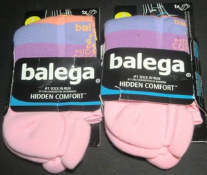 Balega Unisex Adult Hidden Comfort Performance No Show Socks, S, Candyfloss/Orio - Picture 1 of 2