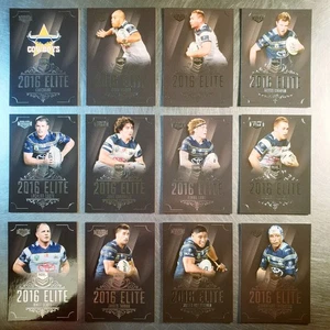 2016 NRL Elite Base Team Set (12 Cards) North Queensland Cowboys - Picture 1 of 2