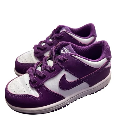 Nike Dunk Low Viotech Tenis Zapatos FB9107-110 JUVENIL TALLA 9C Foto 1 de 4