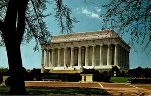 Postkarte Chrome The Lincoln Memorial Washington DC P1832 - Bild 1 von 2