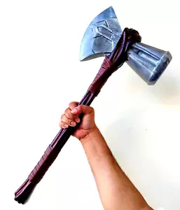24" Thor Stormbreaker Axe Hammer Replica Props Toy for Avengers Viking Cosplay - Picture 1 of 7