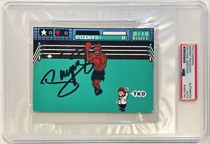 Manny Pacman Pacquiao Boxing Punch Out Nintendo Signed Auto 4x6 Photo PSA/DNA - Picture 1 of 1