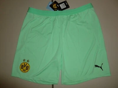 Pantalones Cortos de Fútbol Puma Borussia Dortmund BVB Verde XL GK Bundesliga DryCell Foto 1 de 4